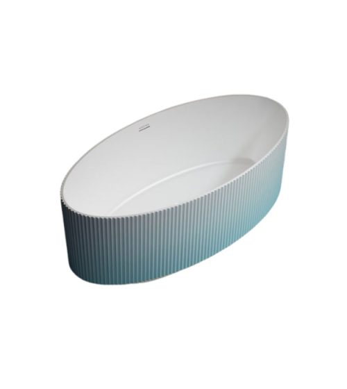 Bagno Italia Palace PL677170RU Ombre Blue Bathtub