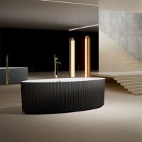 Bagno Italia Palace-67 Ombre Black Bathtub - PL688170RB