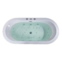 Woodbridge BJ200 Heated & Jetted Whirlpool Bathtub