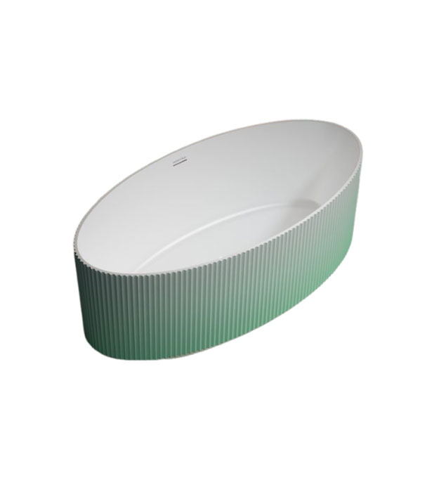 Bagno Italia Palace-67 Ombre Green Bathtub - PL688170RG