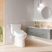 TOTO Drake Washlet C5 Universal Height Toilet MW7763084CEFG#01 - Image 4