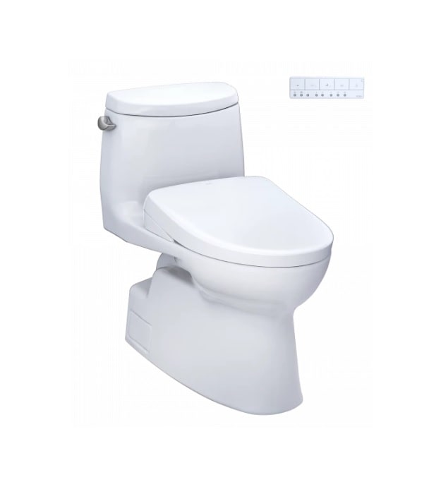 TOTO Carlyle II WASHLET+ S7A One-Piece Toilet MW6144736CEFGA#01