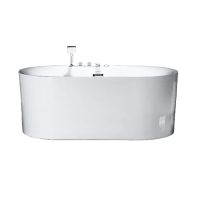 Woodbridge BJ100 + F0041CH 59" Heated Whirlpool Bathub