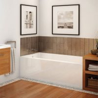 MAAX Rubix 6632 AFR Acrylic Alcove Bathtub