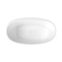 MAXX Hatto White 5932 Acrylic Freestanding Bathtub
