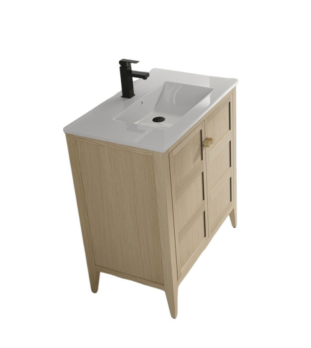 Bagno Italia TampaFree Standing Bathroom Vanity OAK