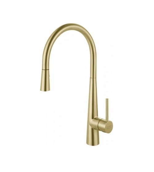 Franke STL-PD-GLD Steel Pull Down Faucet Gold