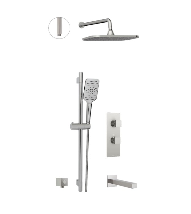 Aquabrass MIAMIBOXCDN3 Thermostatic Shower Trim