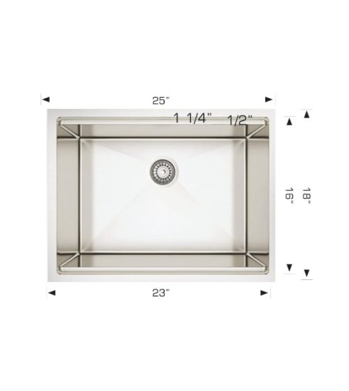 Bosco 201825 Plus 25" Multi-Level Workstation Kitchen Sink