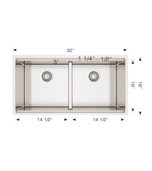 Bosco 201832 Plus Titanium Kitchen Sink Workstation