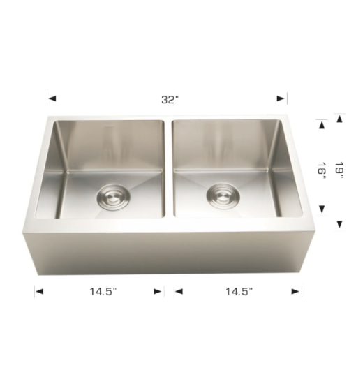 Bosco 203622 Plus 32" Apron Farmhouse Sink