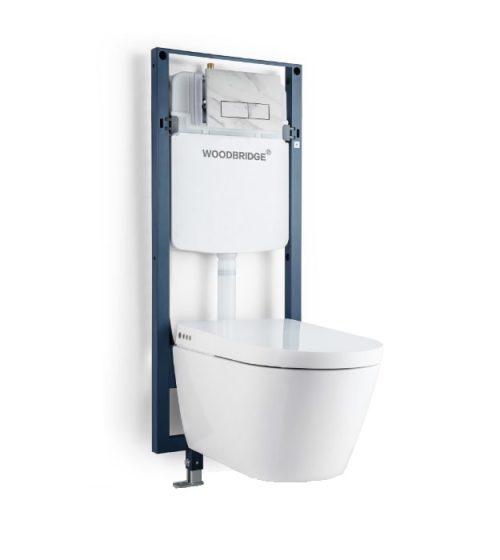Woodbridge Smart Wall-Hung Bidet Toilet FP611