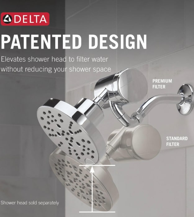 Delta CLARIFI 5SF100 Premium Shower Filter Attachment 10 Delta CLARIFI 5SF100 Premium Shower Filter Attachment - Image 9