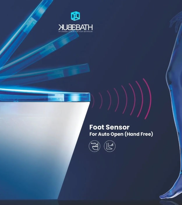 Kubebath Klenz Matte Black Smart Toilet KAT-950DF-BW 12 Kubebath Klenz Matte Black Smart Toilet KAT-950DF-BW - Image 5