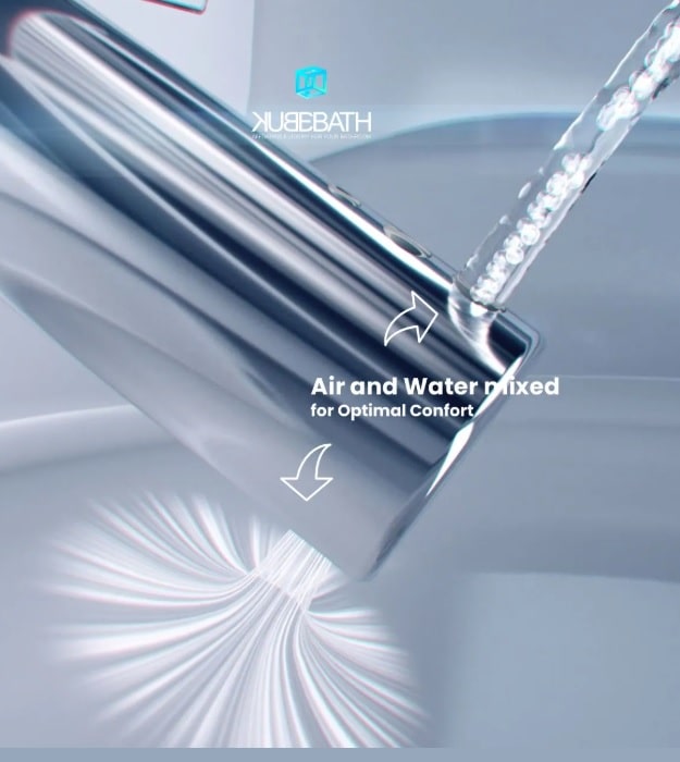 Kubebath Klenz Matte Black Smart Toilet KAT-950DF-BW 14 Kubebath Klenz Matte Black Smart Toilet KAT-950DF-BW - Image 7