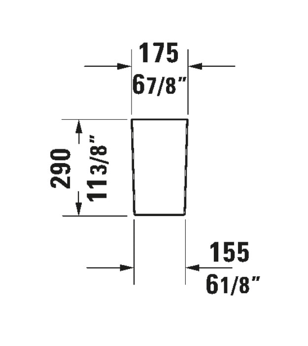 Duravit No.1 Sink Shroud 08584500002 14 Duravit No.1 Sink Shroud 08584500002 - Image 3