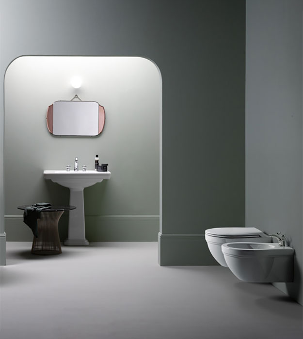 GSI Classic Wall-hung Toilet Traditional Design 871211 15 Gsi Wall-hung toilet with bottom fixings Classic 871211