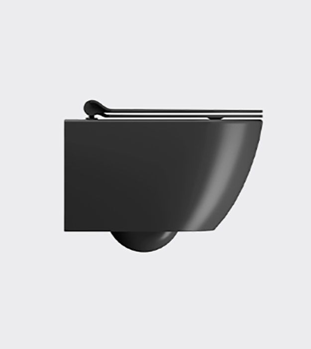 GSI PURA Wall-hung Toilet Compact Rimless With Seat 14 GSI Wall-hung toilet with bottom fixings Classic 881626
