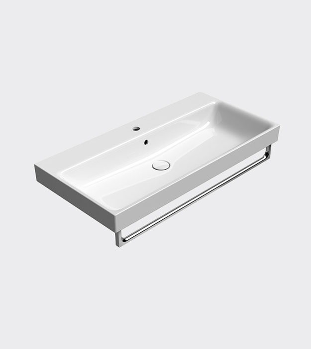 GSI Nubes 100x50 Single Bowl Wall-Mount Sink 9623011 6 GSI Nubes Single Bowl Wall-Mount Sink 9623011