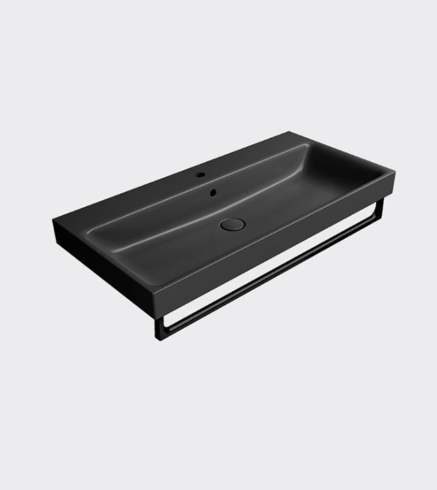 GSI Nubes 100x50 Single Bowl Wall-Mount Sink 9623011 11 GSI Nubes Single Bowl Wall-Mount Sink 96230236