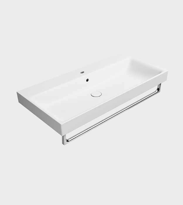 GSI Nubes 100x50 Single Bowl Wall-Mount Sink 9623011 9 GSI Nubes Single Bowl Wall-Mount Sink 9623009