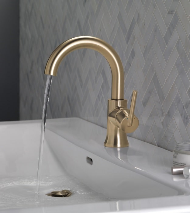 Delta Trinsic Bathroom Faucet High-Arc 559HA-DST 34 Delta Trinsic Bathroom Faucet High-Arc 559HA-DST - Image 7