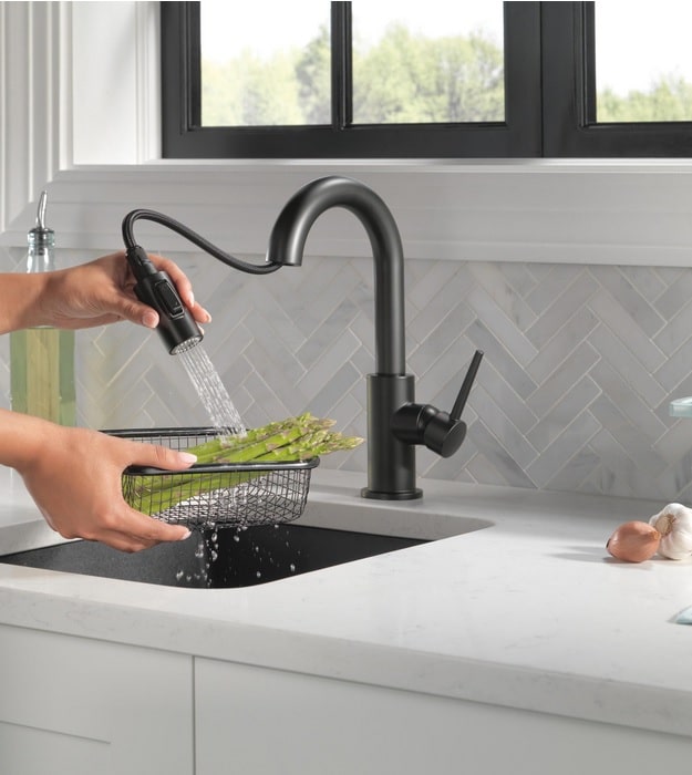 Delta Trinsic Bar Faucet Series 9959-DST Pull-Down 24 Delta Trinsic Bar Faucet Series 9959-DST Pull-Down - Image 5