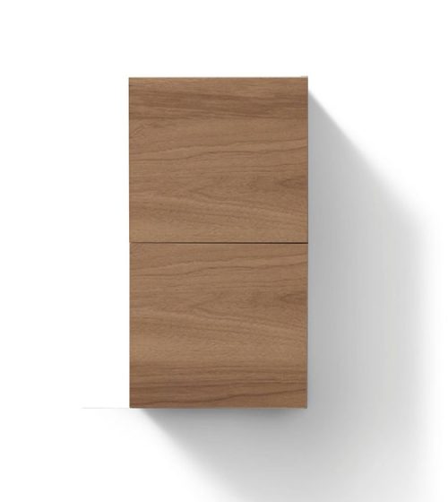 Bathroom Honey Oak Linen Cabinet w/ 2 Storage Areas SLBS28-HO