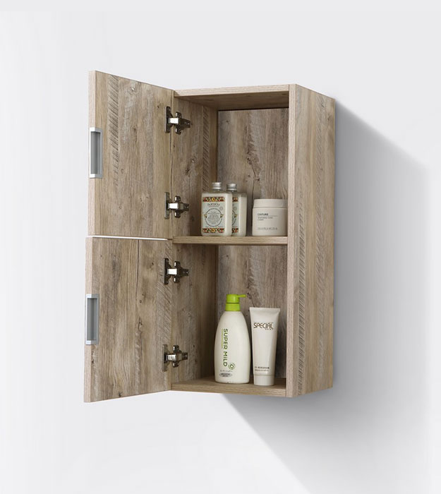 Bathroom Linen Side Tower w/ 2 Storage Areas SLBS28-NW 3 Bathroom Linen Side Cabinet w/ 2 Storage Areas SLBS28-NW