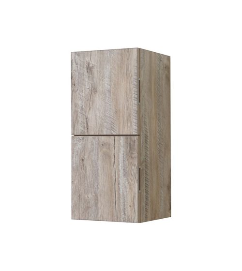 Bathroom Linen Side Tower w/ 2 Storage Areas SLBS28-NW