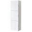 White Linen Cabinet w/ 3 Large Storage SLBS59-GW
