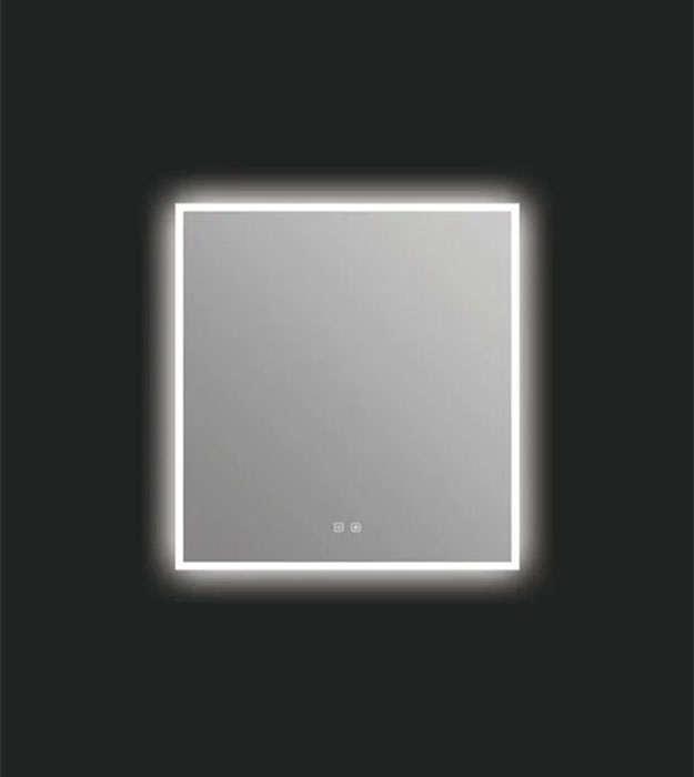 ICO Camden Rectangular LED Mirror With Lighting IC1 38 ICO Camden Rectangular LED Mirror With Lighting IC1030