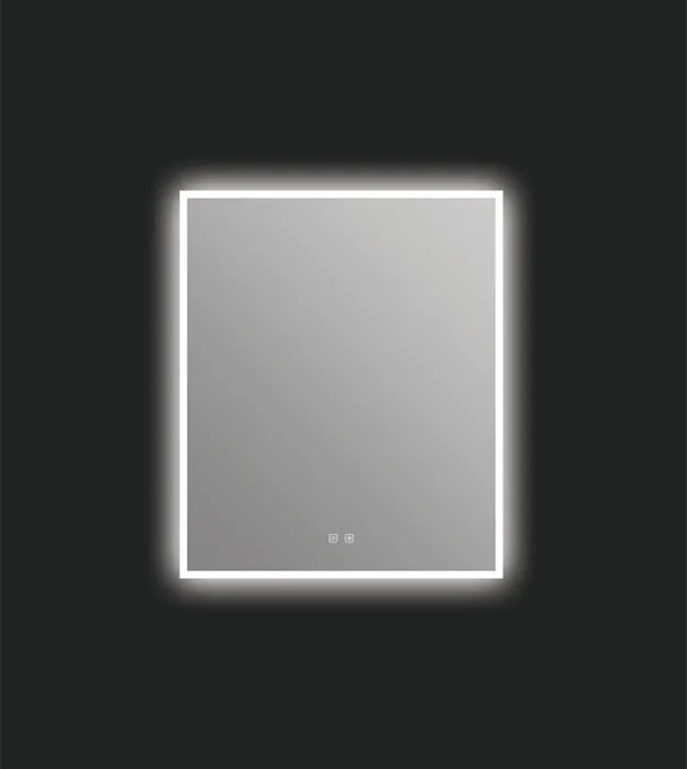 ICO Camden Rectangular LED Mirror With Lighting IC1 33 ICO Camden Rectangular LED Mirror With Lighting IC1130