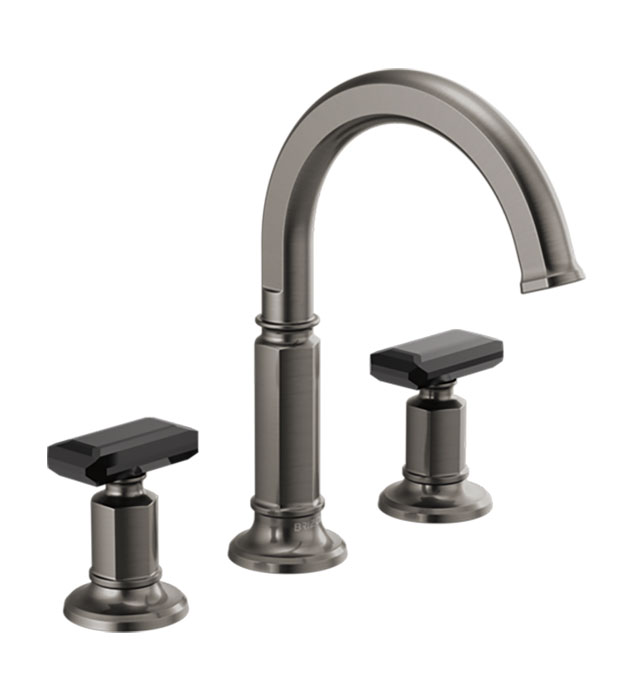 Brizo Invari Widespread Faucet 65376LF With Crystal Handles 3 Brizo Invari Widespread Faucet65376LF-SLLHP_HK5376-SLBC