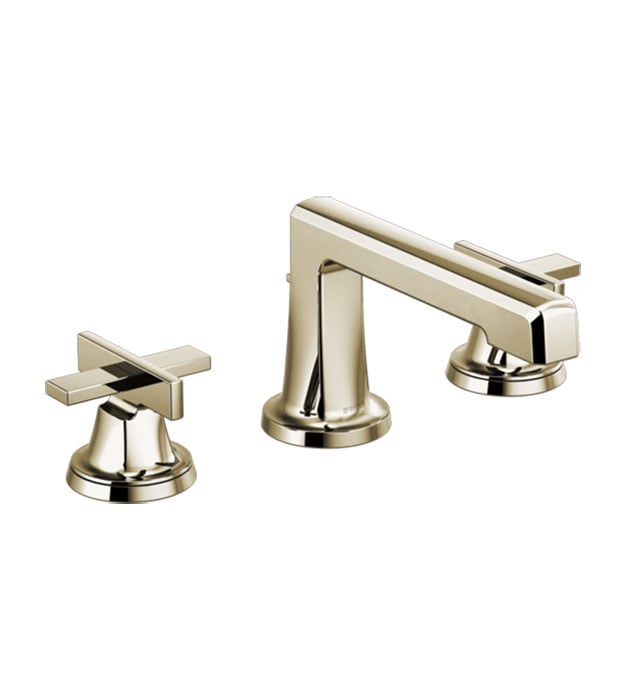 Brizo Levoir Widespread Faucet With Cross Handles 65397LF 14 Brizo Levoir Widespread 65397LF-PNLHP_HX5397-PN