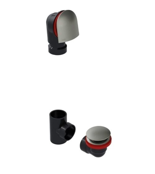 OS&B 6040QK-BN ABS Waste & Overflow Clicker Drain