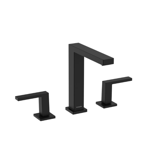 Hansgrohe Tecturis E Widespread Faucet 150 With Drain 36 Hansgrohe Tecturis E Widespread Faucet 150 With Drain - Image 3