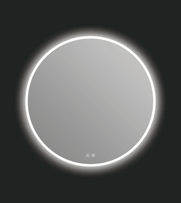 ICO Bennett Round LED Mirror With Lighting IB10 12 ICO Bennett Round LED Mirror With Lighting IB1036