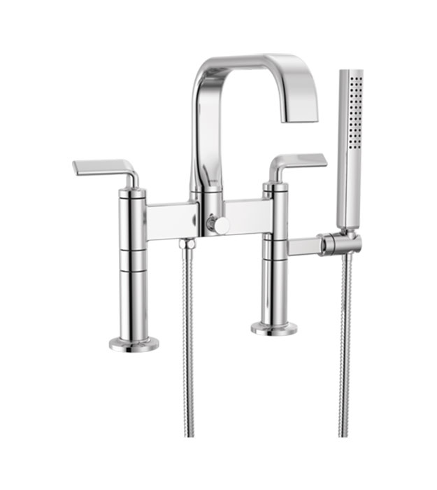 Brizo Allaria Deck-Mount Tub Filler T70367+T71765