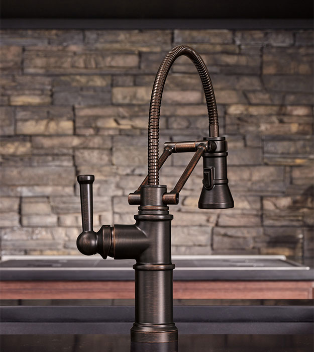 Brizo Artesso Articulating Faucet - Finished Hose - 63125LF 19 Brizo Artesso Faucet 63125LF