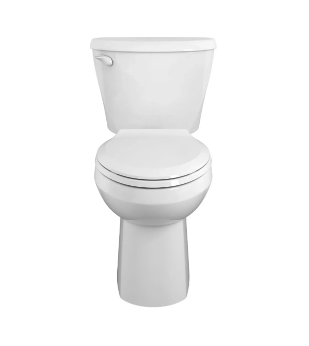 American Standard Colony 3 Chair-Height Elongated Toilet Less Seat 4 American Standard Colony 3 Chair-Height Elongated Toilet Less Seat - Image 3