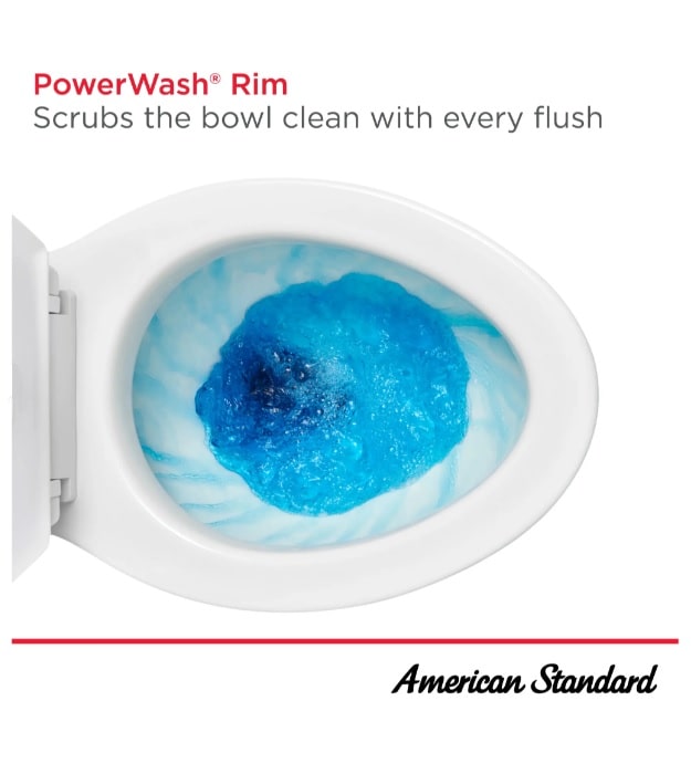 American Standard Colony 3 Chair-Height Elongated Toilet Less Seat 5 American Standard Colony 3 Chair-Height Elongated Toilet Less Seat - Image 4