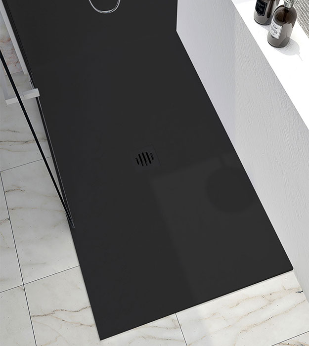 Zitta Slate 60X42 Shower Base - Solid Surface 17 B6042RRET4J_Zitta_bases_Slate_60X42_MatteBlack