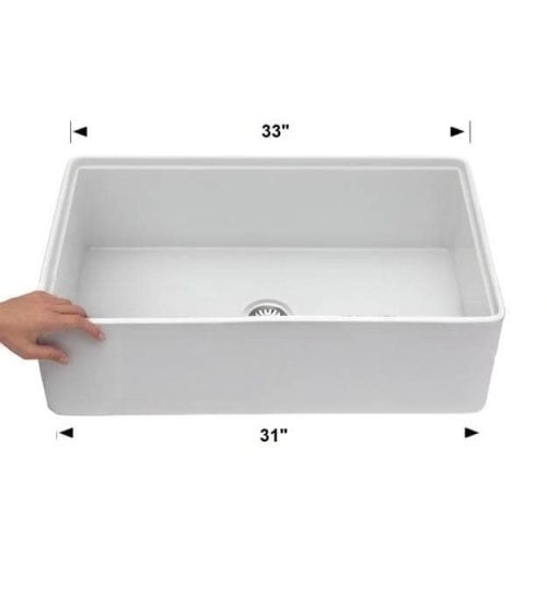 Bosco 33" Fireclay Apron Front Sink 209033M