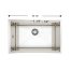 Bosco 20S030 Super Series Plus 30" Undermount Kitchen Sink