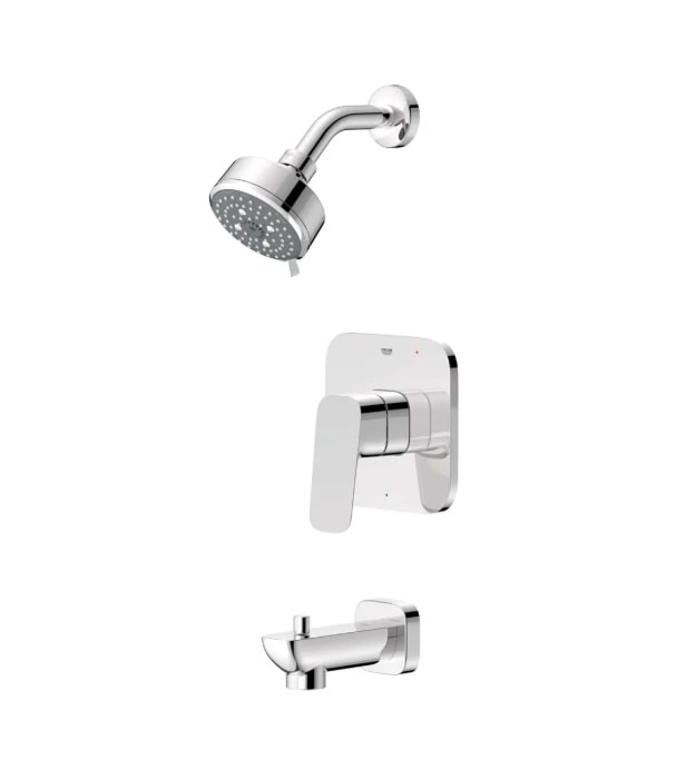 Grohe 105380 Cubeo Pressure Balance Shower&Tub Trim