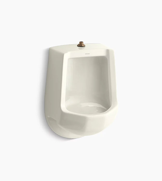 Kohler Freshman 1.0 GPF Siphon-Jet Urinal – Half-Stall | K-4989-T 4 Kohler Freshman 1.0 GPF Siphon-Jet Urinal – Half-Stall | K-4989-T