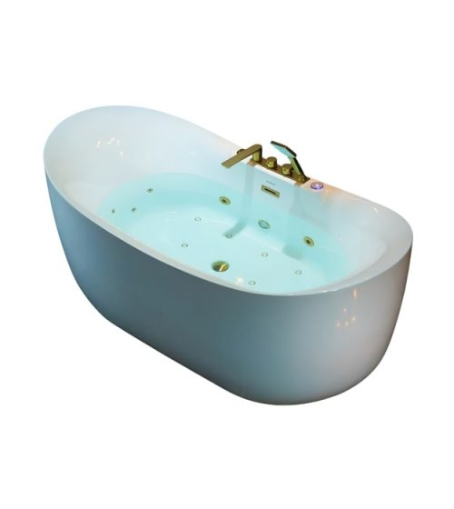 Woodbridge BG400+F0045BG Whirlpool and Air Bath Heated Tub 72"X35"