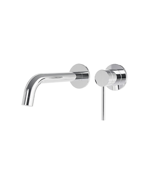 Aquabrass Umix 62329 2-Piece Wallmount Lavatory Faucet