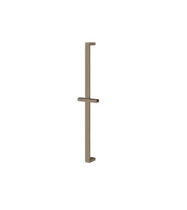 Aquabrass 12896 Square Sliding Shower Rail 4 Aquabrass Square Shower Rail – 12896